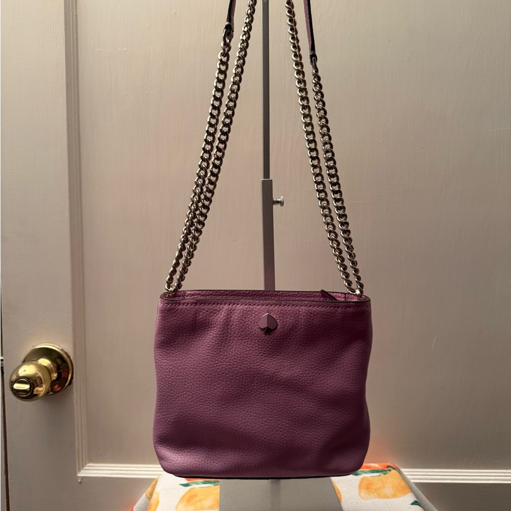 Kate Spade Lavender Crossbody/Shoulder Bag with Chain Straps